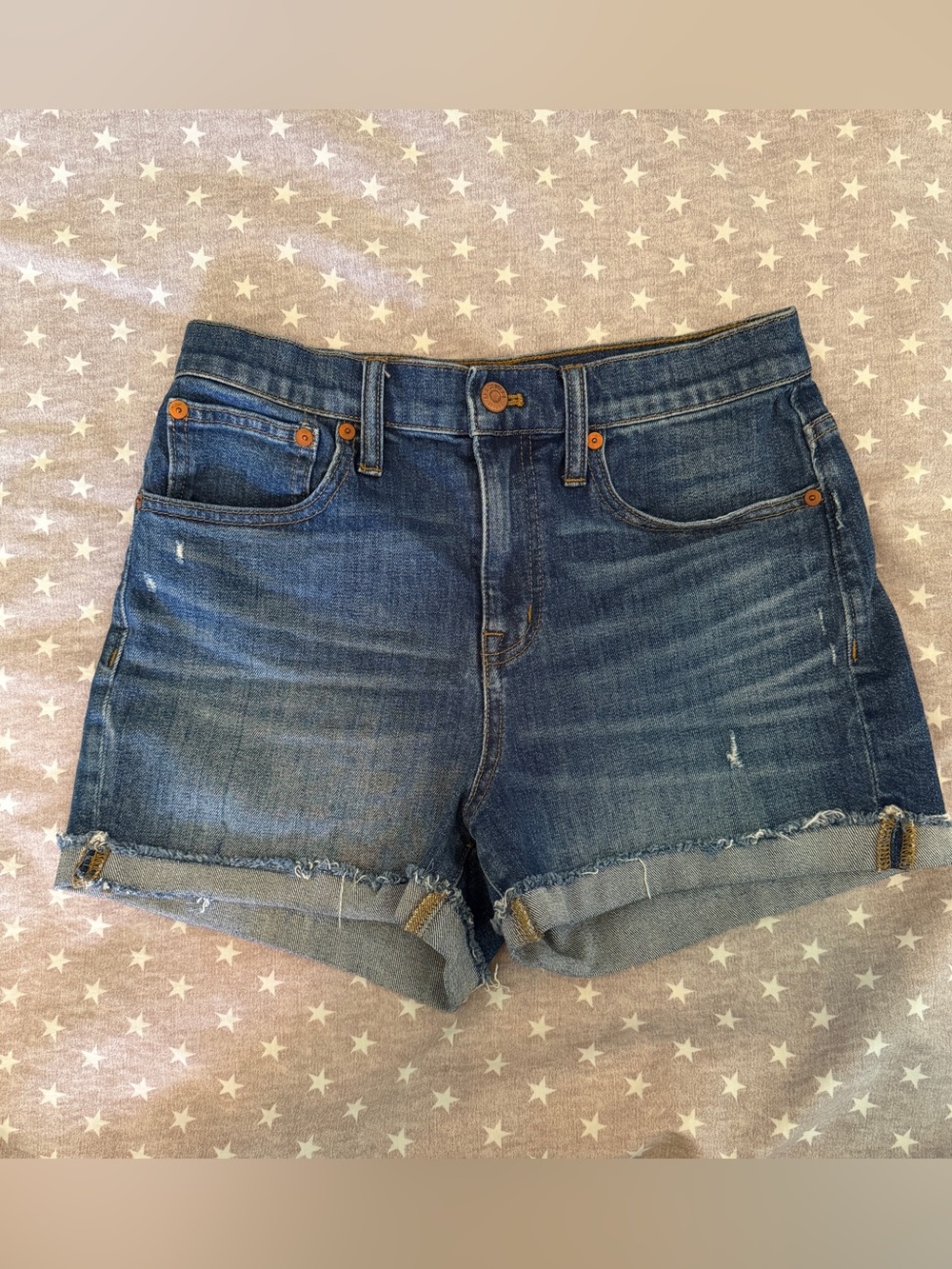 Madewell High-Rise denim shorts - size 25